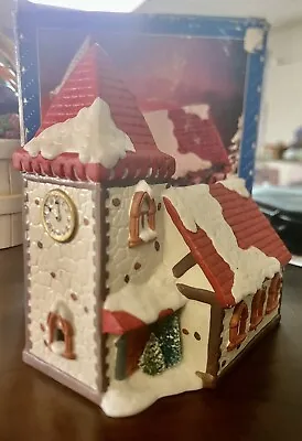 Vintage Village Lighted Ceramic Christmas Village Church • $15