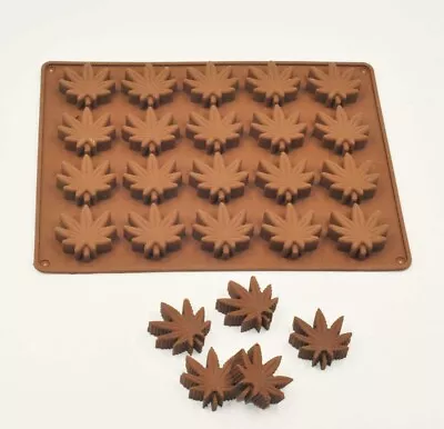 £5.88 • Buy Marijuana Cannabis Hemp Leaf Silicone Moulds Candy Weed Pot Mold Chocolate Gummy
