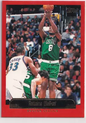 1999 Topps NBA Basketball Card No. 52 Antoine Walker • $1.44