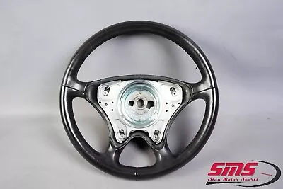 99-02 Mercedes R129 SL500 SL600 Leather Steering Wheel Black OEM 64K • $187.49