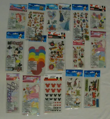 Disney Stickers U Choose NEW IN PACKAGE  • $5.99