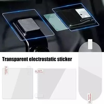 Windshield Sticker Applicator Static Cling Windows Car Clear Film Stickers: S8Y0 • $1.66