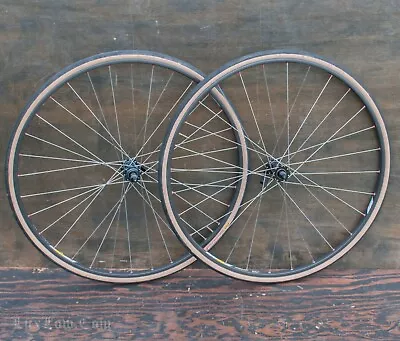 Vintage Campagnolo Omega 700c RoadBike WHEELS American Classic Hubs Rims Bicycle • $248