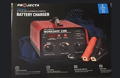 Projecta HDBC35 Workshop Battery Charger HDBC35 6 Volt 12 Volt 24 Volt • $662.99