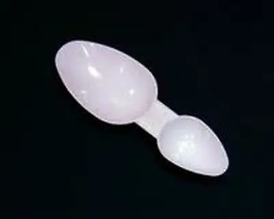 Plastic Double Sided Medicine Spoon 2.5ml / 5ml X5 - UK Pharmacy Stock • £1.75