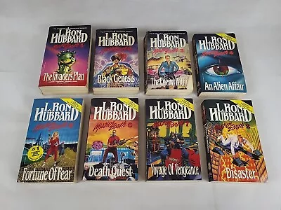 Mission Earth Series Lot 1-8 By L. Ron Hubbard Paperback - Read Description  • $16.19