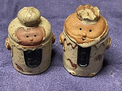 Salt & Pepper Shakers Viking King & Queen Japan Art • $9.99