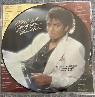 Michael Jackson - THRILLER PUCTURE DISC LP • $10