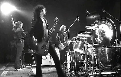 $4.99 • Buy Led Zeppelin Reproduction 4  X 6  Mini Concert Poster Free Top Loader  4