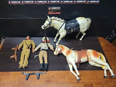 Vintage 1973 Gabriel Lone Ranger & Silver Figures Tonto Horses Accessories Orig • $99.99