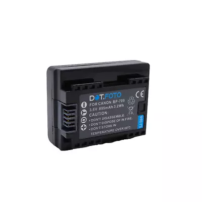 Battery For Canon BP-709 895mAh | LEGRIA HF R36 R37 R38 R46 R47 R48 R306 R406 • £19.78