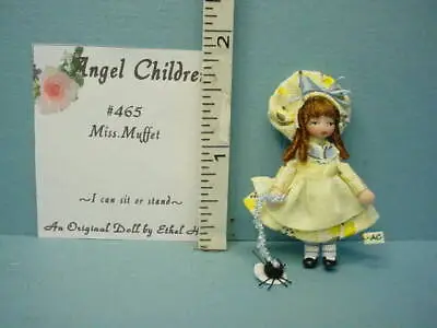 $44.99 • Buy  Miniature Ethel Hicks Doll's Doll  Miss Muffet  #465 Handcrafted