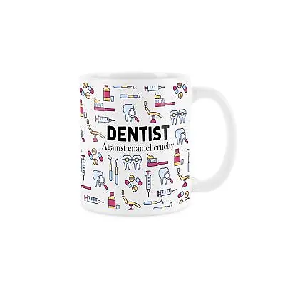 £10.69 • Buy Dentist Mug - Funny Gift For Dental Hygienist Coffee/Tea Cup
