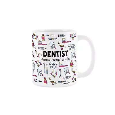 £10.69 • Buy Dentist Mug - Funny Gift For Dental Hygienist Coffee/Tea Cup