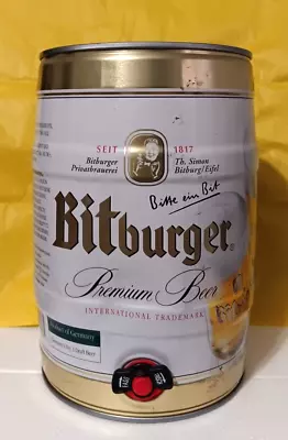 Bitburger Premium  5 Liter Mini Beer Keg • $24.99