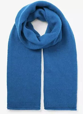 £38 • Buy John Lewis Pure 100% Cashmere Knitted Scarf, Teal, RRP £60