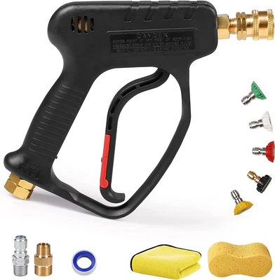 £29.47 • Buy High Pressure Washer Short Gun, 5000 PSI 12 GPM Industrial Pressure Power Water 