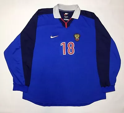 Russia Team Nike 1998/2000 Match Worn Football Soccer Shirt Jersey Size Xl • $500