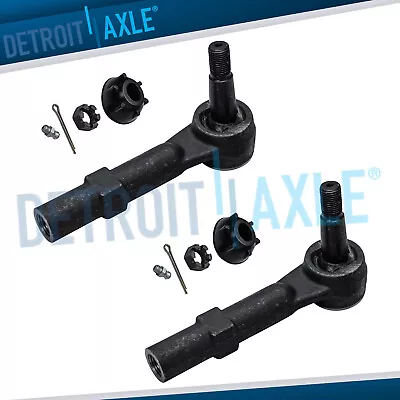 Brand New Set Of (2) Front Outer Tie Rod End Links For Ford Mustang Thunderbird • $21.74