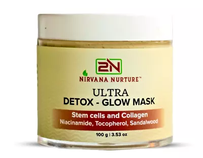 Ultra Detox Glow Face Mask Detox Daily Toxins Glow Dull Skin Naturally • $22.49