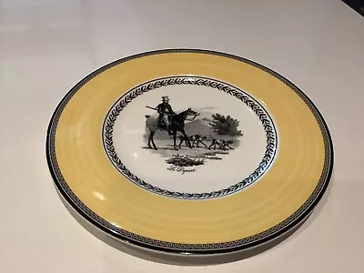 VILLEROY & BOCH ~ Quality Porcelain 11” Round DINNER PLATE (Audun Chasse) • $19.99