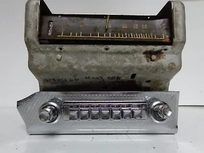 1949-1950 Desoto AM Radio Push Button Mopar 804 Custom Deluxe • $129.99