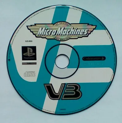 *DISK ONLY* Micro Machines V3 Playstation 1 One PS1 PSOne PS PSX • £6.95