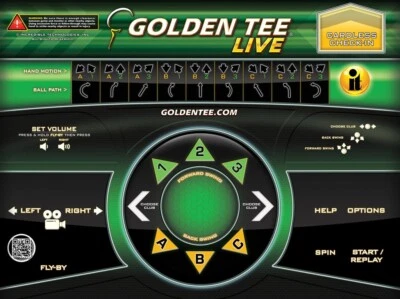 $69.99 • Buy Golden Tee LIVE CPO - Control Panel  Overlay - CPO -