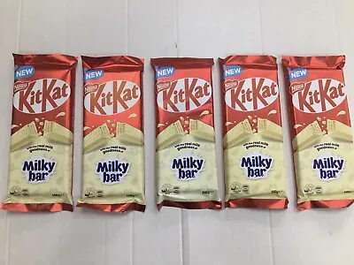 5 Nestle’s NEW Milky Bar  Chocolate KitKat 160gm • £15