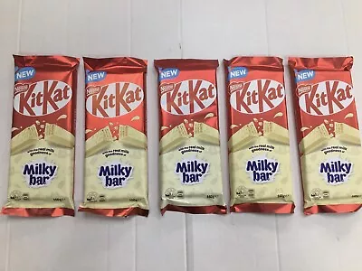 5 Nestle’s NEW Milky Bar  Chocolate KitKat 160gm • £15