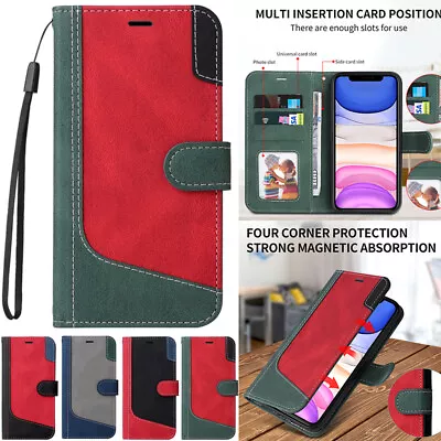 For Huawei P20 P30 P50 Y9 Prime Pattern Magnetic Leather Wallet Flip Case Cover • $15.99