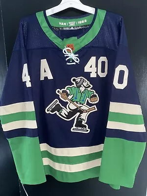 VANCOUVER CANUCKS Jersey ELIAS PETTERSON Reverse Retro LARGE NEW • $59.99