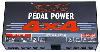 Voodoo Lab Pedal Power 4x4 BRAND NEW WITH WARRANTY! FREE 2-3 DAY S&H IN U.S.! • $199.99