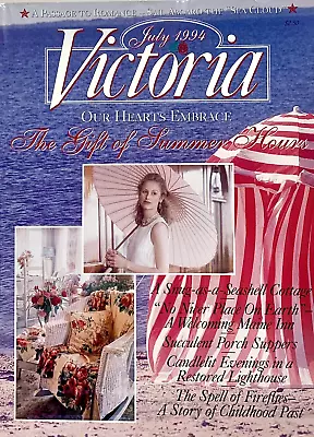 July 1994 VICTORIA Magazine Volume 8 No.7 VG Condition • $14