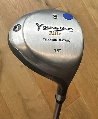 Young Gun Golf Kids Green Colour Code 3 Wood Age 12-14 Average Height • £5