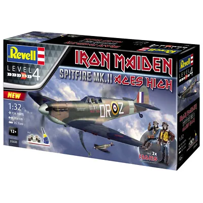 £39.99 • Buy Revell Iron Maiden Aces High Spitfire MK.II WW2 Plastic Model Kit 05688 1/32