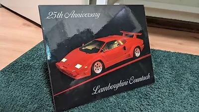 Lamborghini Countach Red Block Mounted Photo Poster Display 25x19 Cm Supercar • $6.99