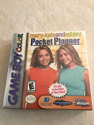 Mary-Kate And Ashley: Pocket Planner (Nintendo Game Boy Color 2000) GBC NEW • $33.24