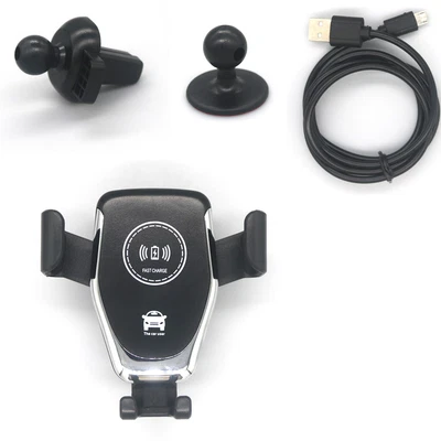 £9.10 • Buy Qi Wireless Car Charger Fast Charging Mount Holder Docks Vent For IPhone Android