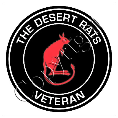 Desert Rats 7th Armoured Division Classic Regimental Veterans Sticker • £2.99