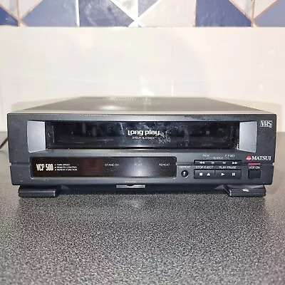 Matsui VCP 500 Video Cassette Recorder VCR VHS Player - Spares Or Repair • £7.99