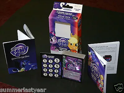 Theme Deck -twilight Sparkle & Applejack- My Little Pony Collectible Card Game • £14.95