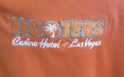 HOOTERS CASINO HOTEL LAS VEGAS GOLF POLO SHIRT  Orange  • $12.99