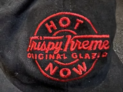 Vintage Krispy Kreme Donuts Hot Now Sign Ball Cap • $16