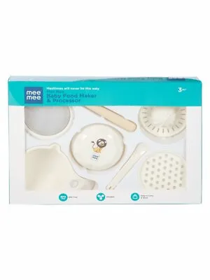 Mee Mee Baby Food Maker & Processor With Easy To Carry & StoreTravel Friendly • £26.16