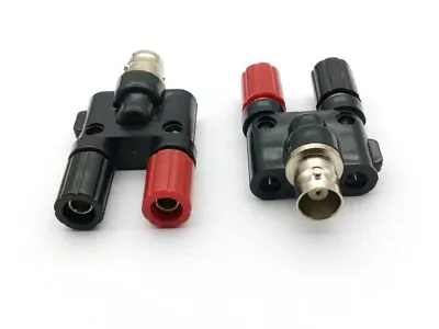 £4.26 • Buy BNC Female To Terminal Adaptor Connecter  Banana Plugs Or  Binding Post 4mm 