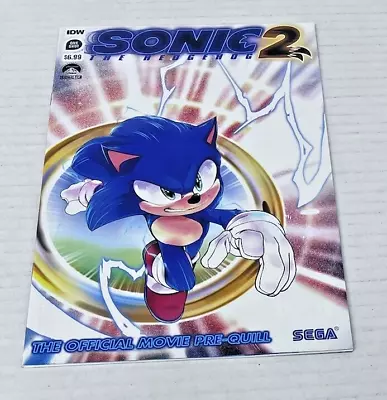 IDW Comics SONIC THE HEDGEHOG 2 OFFICAL MOVIE PRQUEL PREQUILL • £36.19