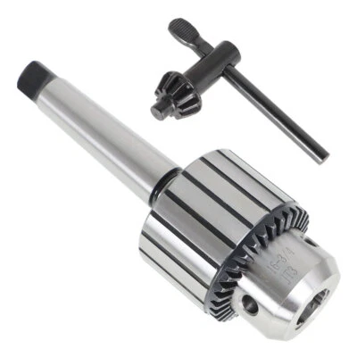 $30.07 • Buy 3/4  Heavy Duty Drill Press Chuck MT3 Taper With Chuck Key 3MT Shank New