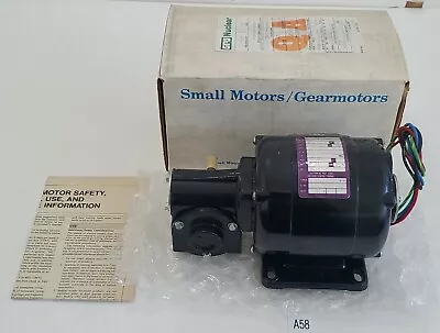 $300 • Buy *NEW* Bodine Electric NPP-33R Gearmotor 1/20Hp 10:1 230V 1725 Rpm + Warranty!