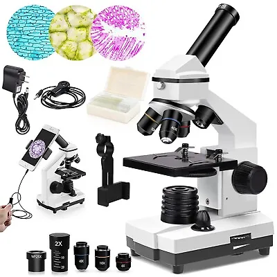 Compound Microscope Powerful Biological Microscopes For School Laboratory Home • $65.45